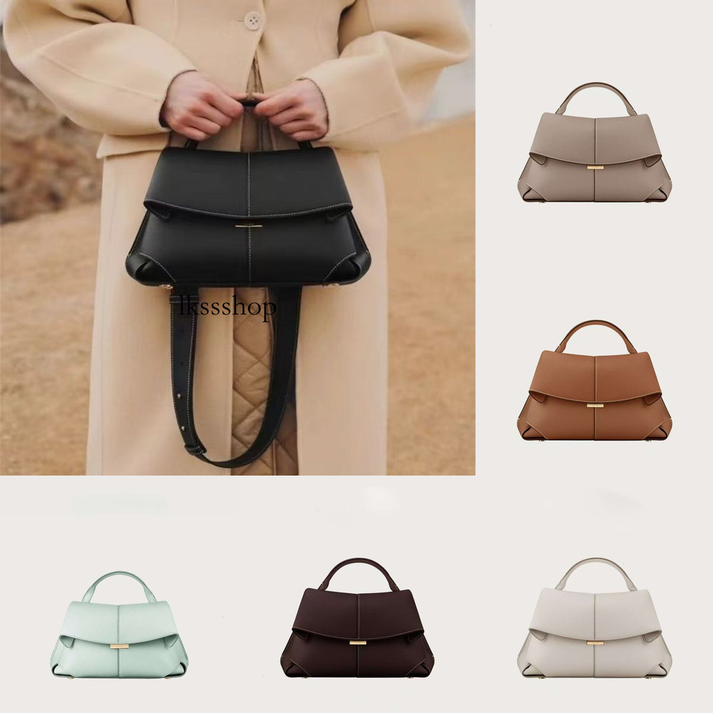 Designer Bag polennely bag Mini Tonca Textured Duo Shoulder Camel polenelity Bag Tote Women Cross Body Bags Lady Handbag Leather Bag Half Moon Underarm 29