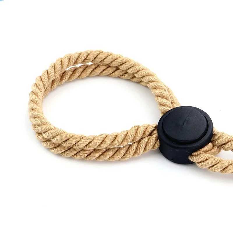 Adjustable Rope Handcuffs Erotic Slave BDSM Bondage Restraint Rope Ankle Cuffs Sex Toys For Women Men Fetish Adult Games XJ250813