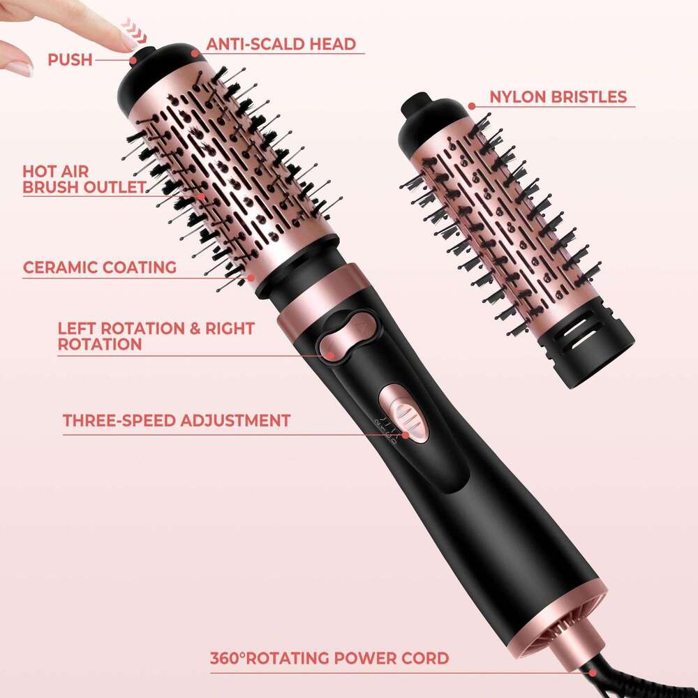 Multi-functional In-Styling Heat Tool for Curly and Smooth Hairstyles
