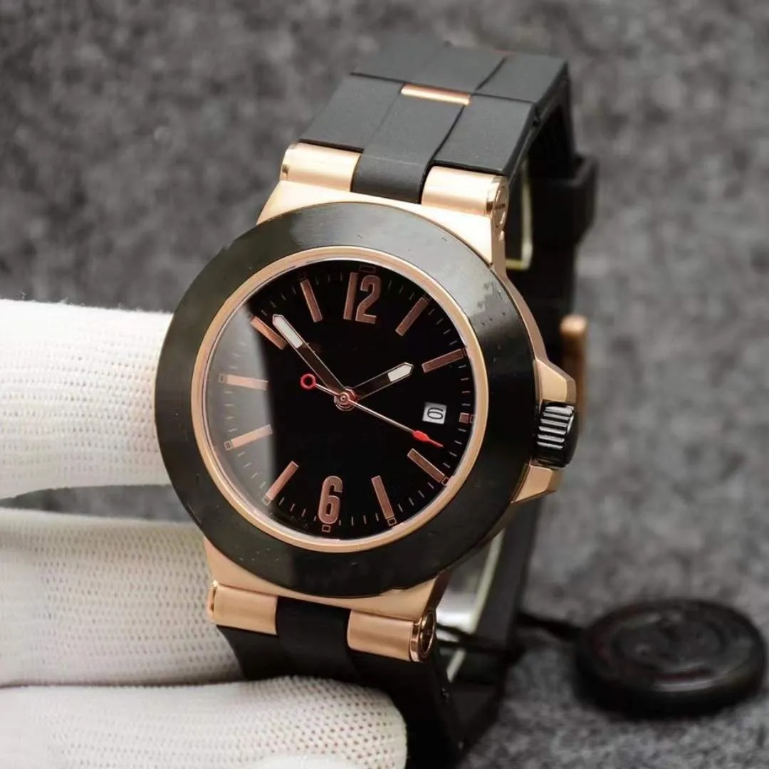 New Watches men luxury Aluminum watch 44mm automatic watch High quality wristwatch, ceramic bezel, sapphire glass AAA holiday gift