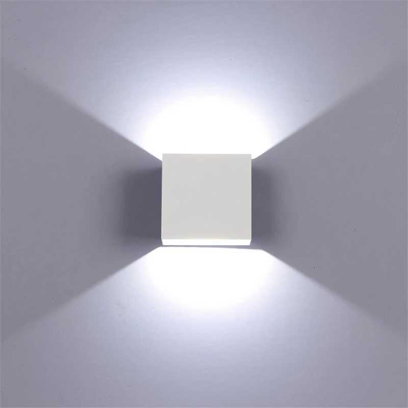 Cube COB LED Indoor Lighting Wall Lamp Modern Home Lighting Decoration Sconce Aluminum Lamp 6W 85-265V For Bathroom Corridor XJ250813