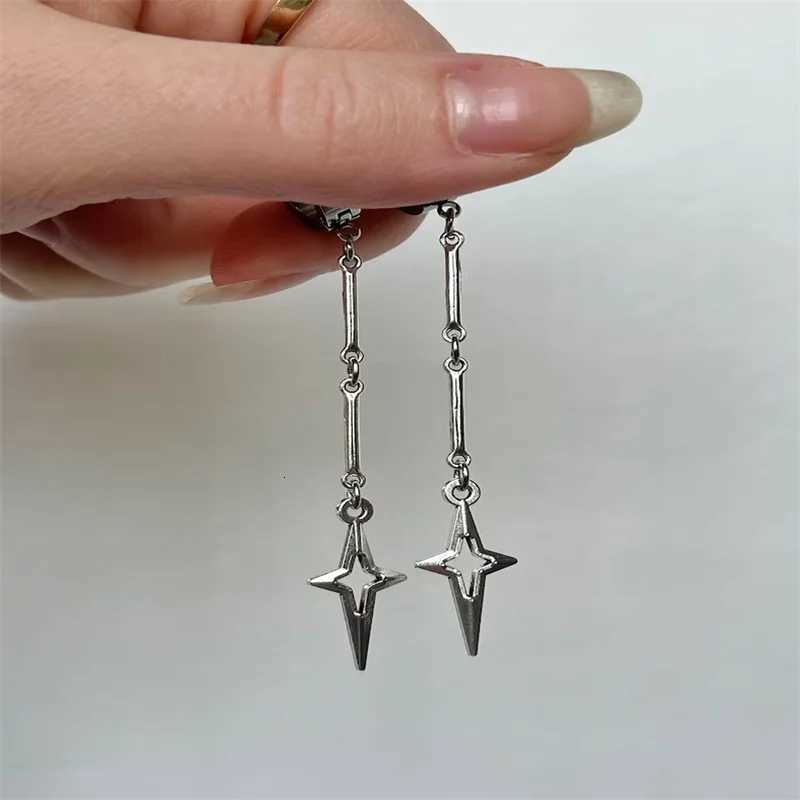 Classic star earrings | grunge jewelry hypoallergenic y2k goth edgy alt fairy punk aesthetic dangly chunky coquette minimalist Y250812