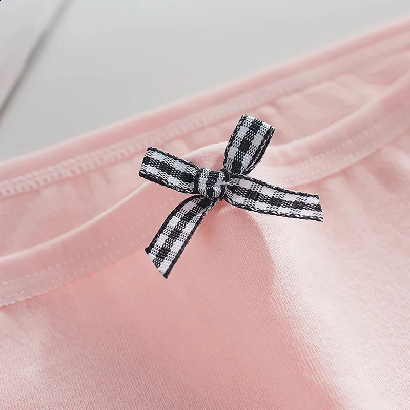 5 Pieces Teenage Girls Underwear Cotton Soft Panties For Solid Teens Briefs Assorted ns Kids Triangle Underpant 250812