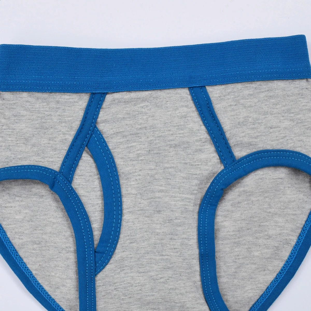 Boys Solid Color Briefs Underwear 5Pcs 250812