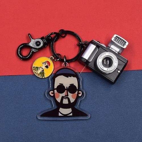This Killer Is Not So Cold Keychain Couple Pair Simple Bag Ins Trend Backpack Pendant Decoration