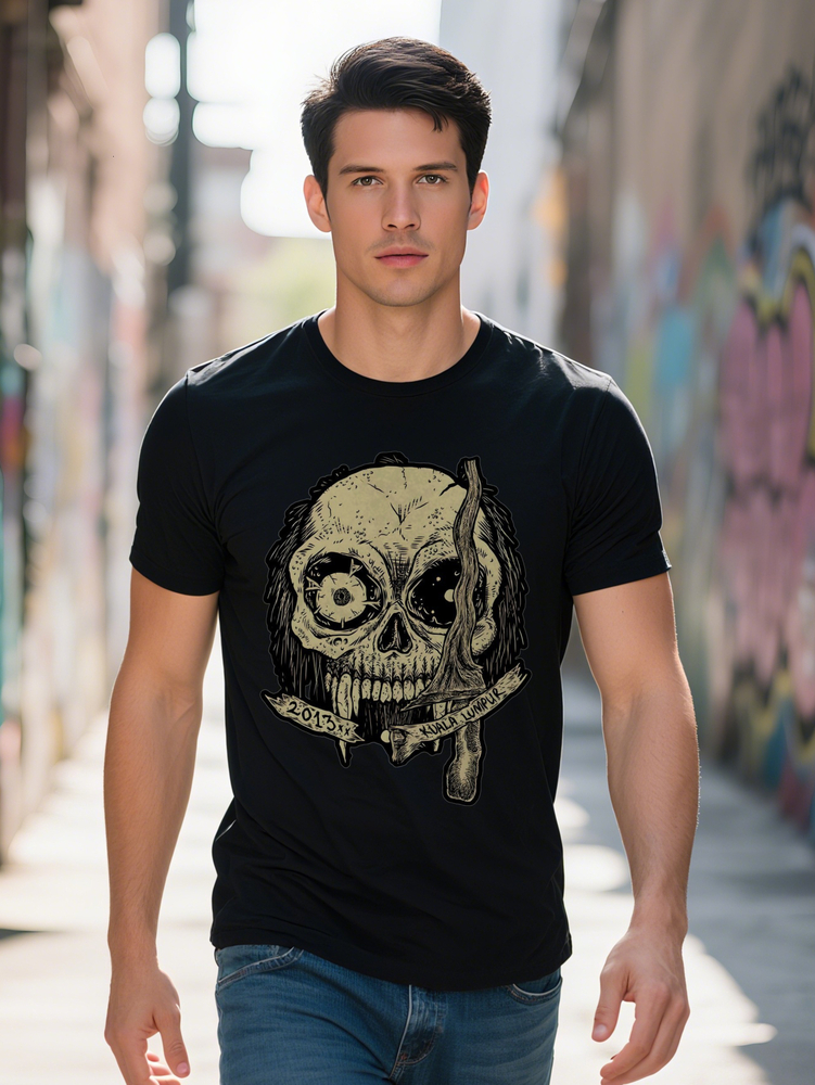 Men s Vintage Graphic T Shirt Dark Humor Design with I m Not Arguing Text Black Casual Short Sleeve Summer Tee Round