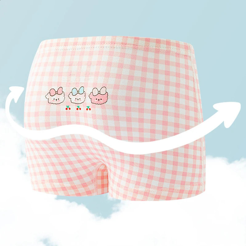 4PcsSet Girl Underwears Cute Cartoon Baby Underwear Soft Cotton Girls Panties Children Breathable Boys For 250812
