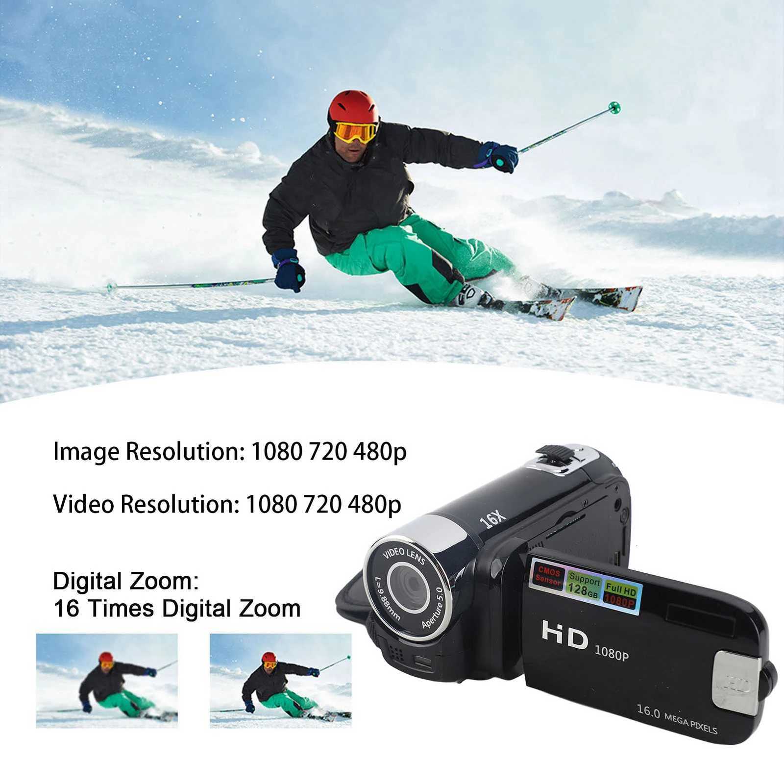 16X High Definition Digital Camcorder DV Camera Full HD Rotation DV Camera HD Video Camera Digital Camcorder Digital DV T250812 - view 3