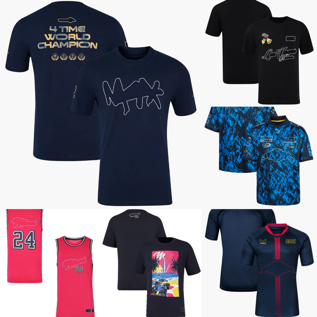 F1 Racing Special Edition T-Shirt 2025 Formula 1 Team Men Women T-shirt Driver Fans Summer Crew Neck T-shirts Quick-dry Top Customizable