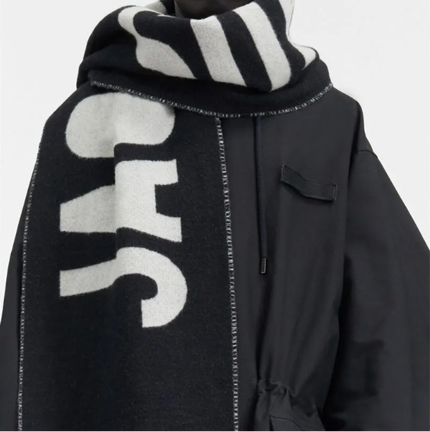 Designer jacqlines Scarf Autumn Winter Cashmere Scarf Women's Long Shawl Soft and Comfortable Luxury Double Sided Tassel Scarf Letter tassel shawl unisex scarf