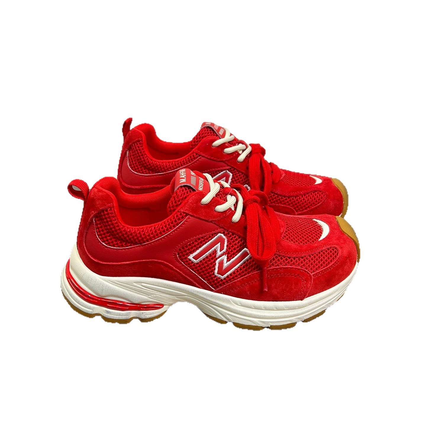 designer shoes Women's 2025 Summer All-match Sports and Casual Shoes - Genuine Leather Breathable Mesh Film-absorbing Height-increasing shaped Da