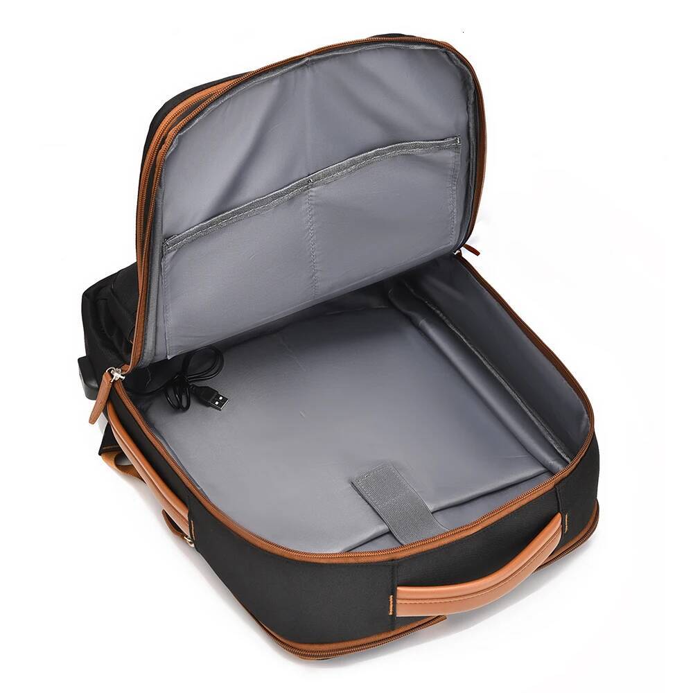 Large Capacity Expandable Backpack-Lightweight Travel Backpack with Laptop Compartment, Suitable for Commuting, Business, School high-quality