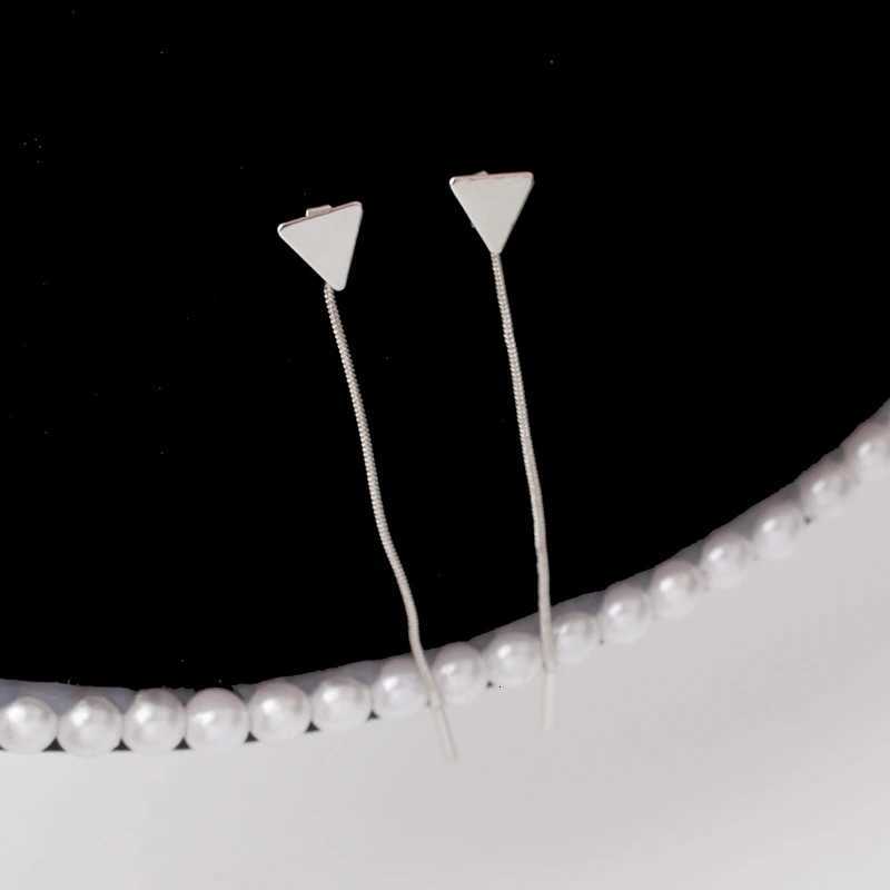 New Fashion Simple Triangle Earrings Tassel Chain Long Earrings For Women Ear Line Boucle Doreille Femme Valentines Day Gift Y250812