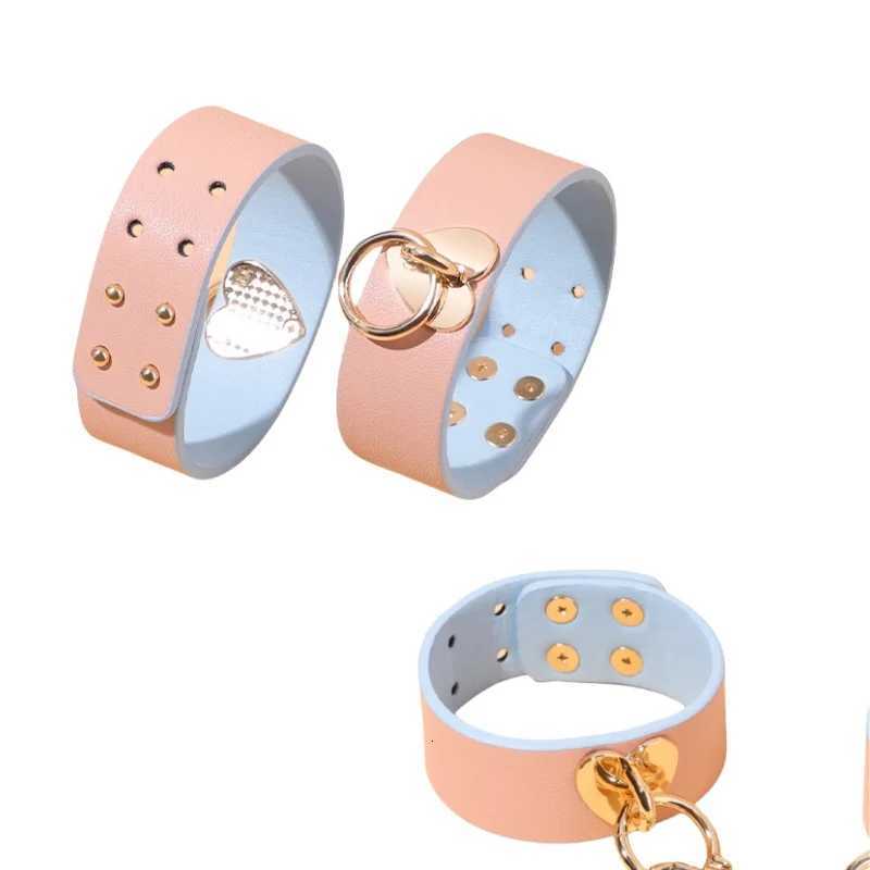 Adult Cute Restraint Sex Toys Kits with Fetish Bondage Blindfold Handcuffs Mouth Ball Plug for Couple Puppy Fantasy AccessoriesXJ250813