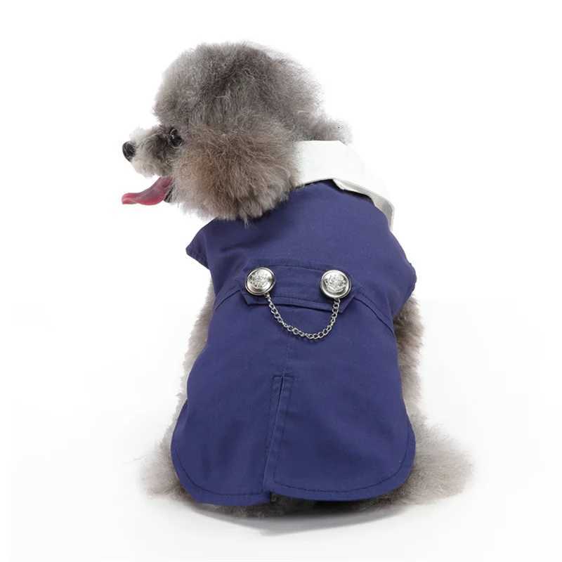 Luxurious Male Pet Costume for Small Dogs High Quality Puppy Dog Tailcoat Suit Dress Chihuahua Maltese Pets Wedding Clothing XJ250813