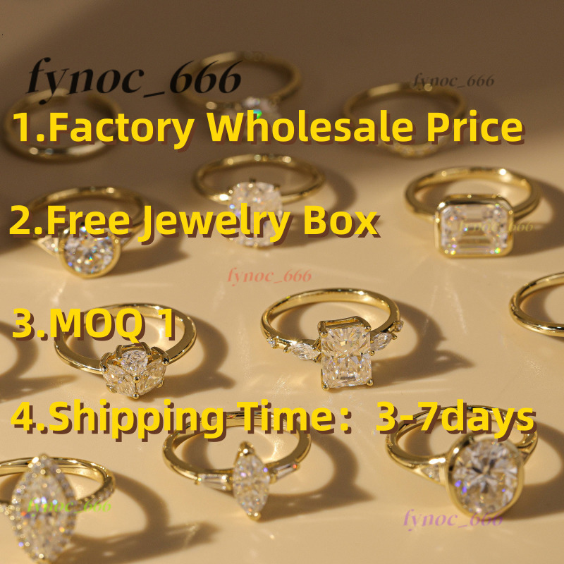 GRA Igi Certified Cvd Lab Grown Created Diamond Solid Gold Oval Cut Three Stone Engagement Ring 1 2 3 Ct Jewelry for Women