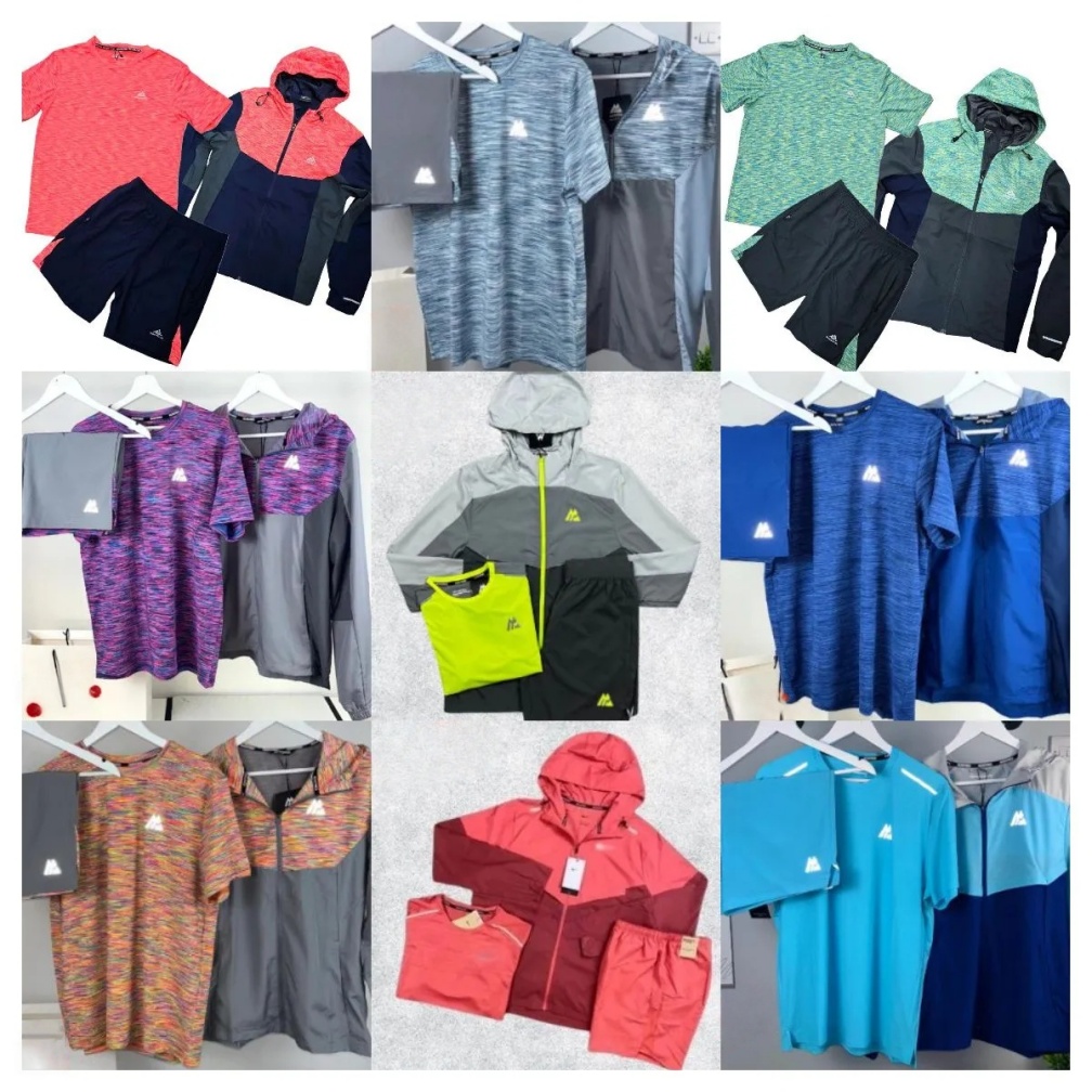 Montirex Tracksuit Quality Designer Shorts And T Shirt Men's Short Sleeve Set Men's T-Shirt Women's Breathable And Quick Drying Casual T-Shirt 3-piece set