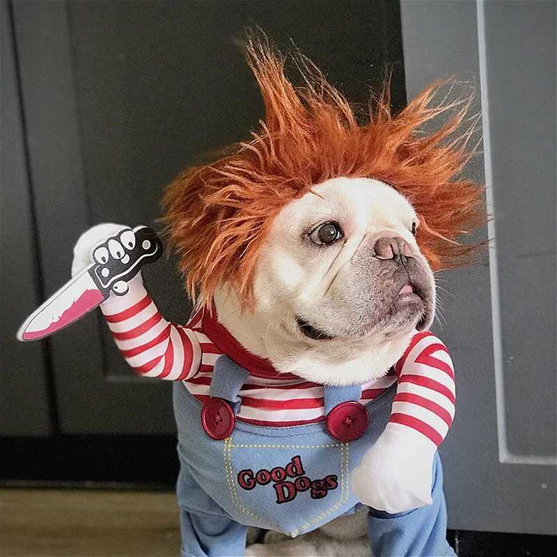 Pet Dog Halloween Clothes Christmas Cosplay Clothing Funny Xmas Dogs Costumes Festival Party Clothing Dog Xmas Outfit For Dogs XJ250813