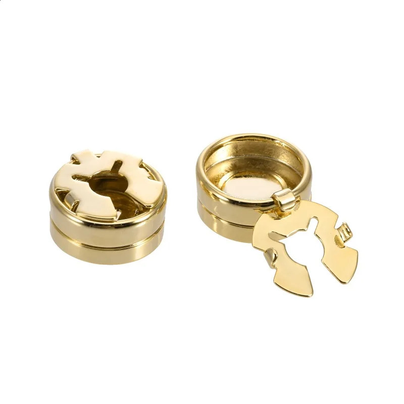 Fashion Round Cuff Link Banquet Wedding Mens Cufflinks Luxulry Jewelry Shirt Cover Buttons Clothing Decoration Accessories 250812