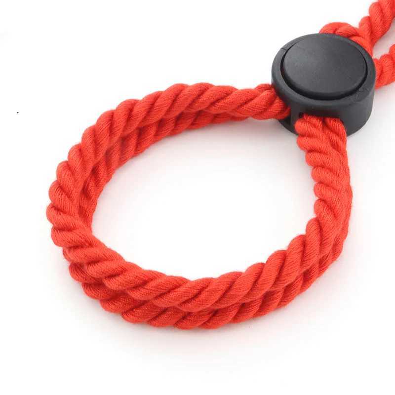 Adjustable Rope Handcuffs Erotic Slave BDSM Bondage Restraint Rope Ankle Cuffs Sex Toys For Women Men Fetish Adult Games XJ250813