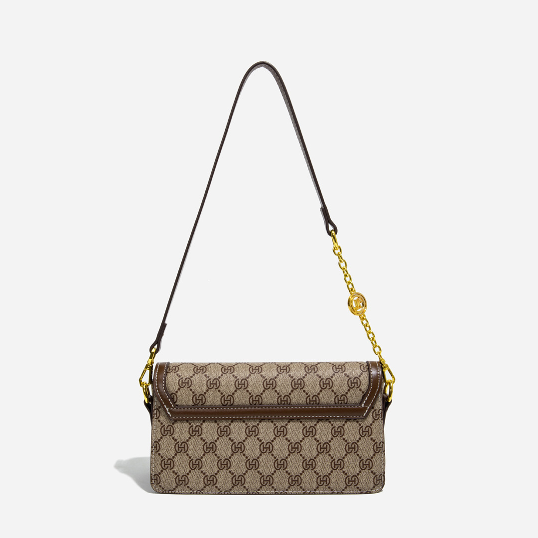 Free Shipping Chain Flap Color Blocked Gray Small Square Handbag 2025 New Women Designer Shoulder Crossbody Bag High-end Banquet Bag Money Bag Outdoor