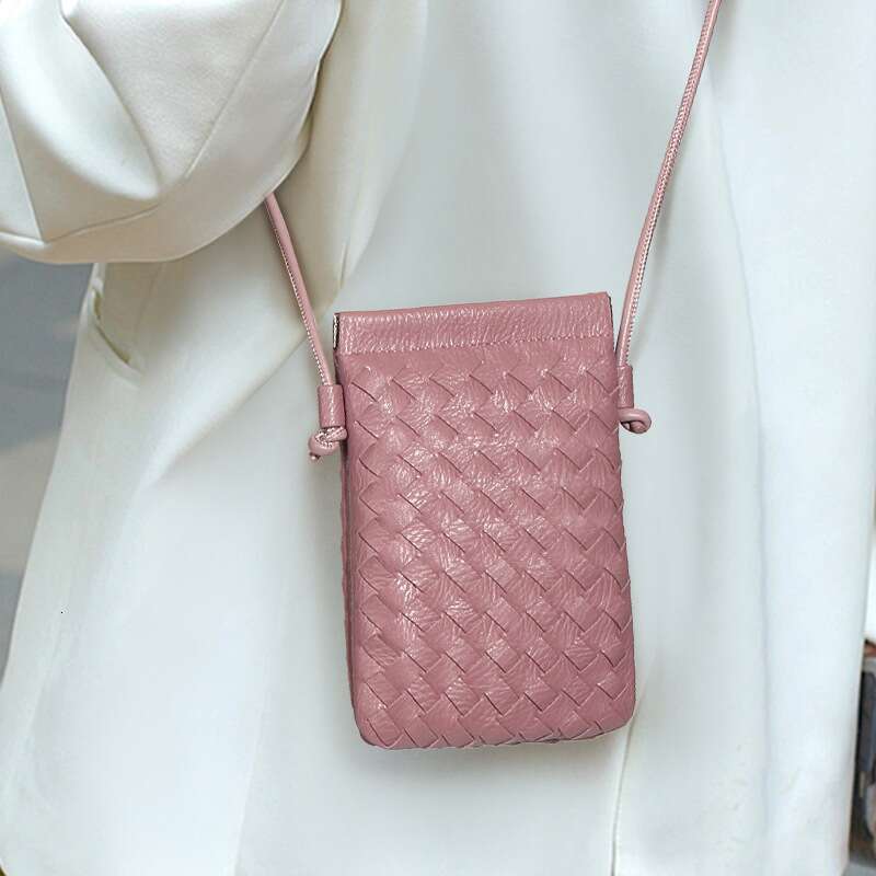 Designer Shoulder Bag Bag Luxury Bag Mini Woven Crossbody - Stylish Vertical Phone Purse Women, Lightweight Shoulder 13X20cm, 100G