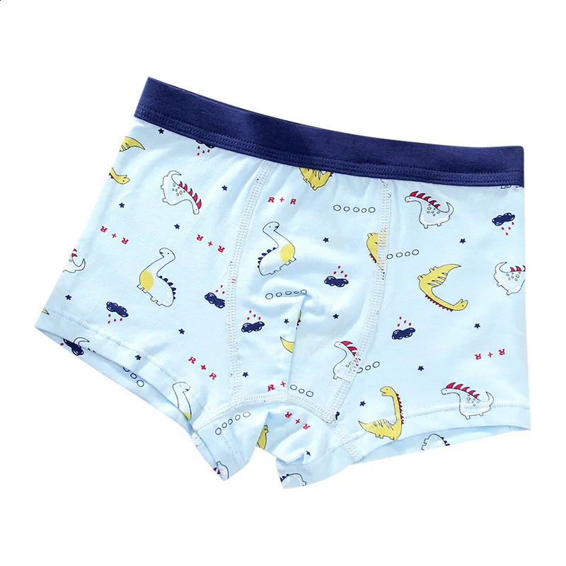 Children Boy Briefs 100% Cotton Soft Toddler Cartoon Girl Short Panties Kid Underwear for Infant Teen Underpant 2 15 Years 250812