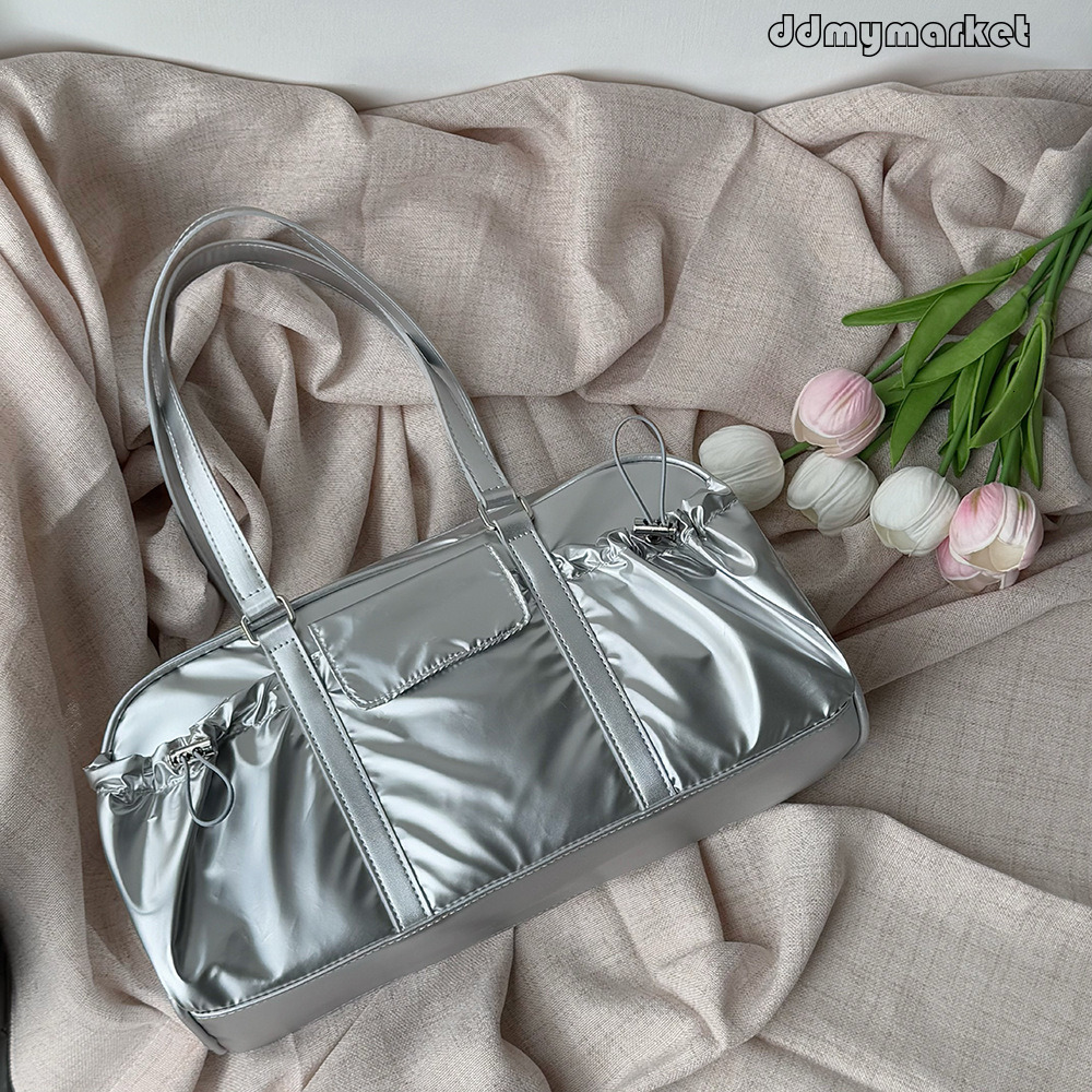 Korean Style Large Capacity Handbag Single Shoulder New Niche Design Commuter Tote High-end Versatile Underarm Bag ddmymarket