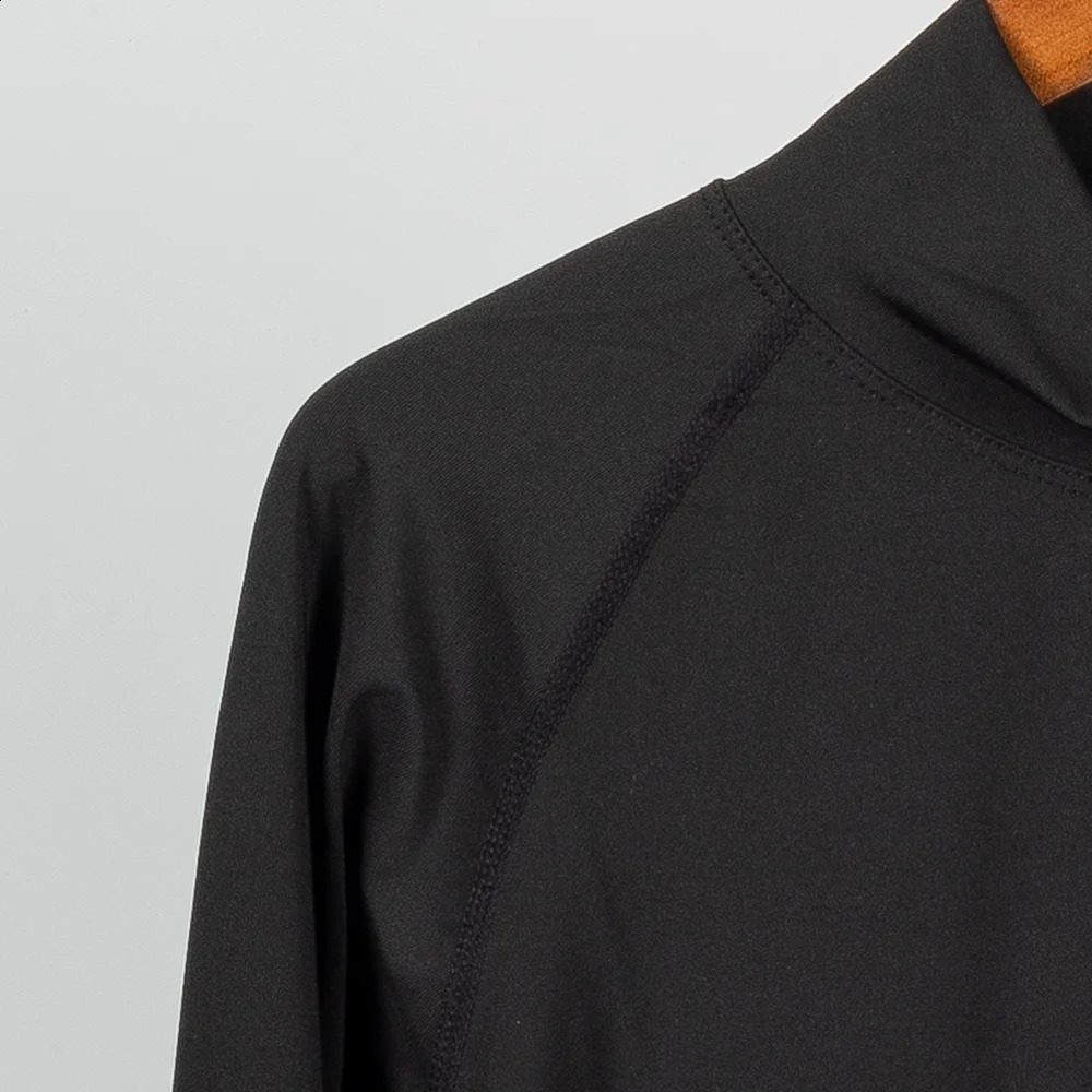 Mens Bodybuilding Sports Tight T-shirt Summer Compression Turtleneck Short Sleeve Gym Fitness Running Quick Dry Male Workout Top 250811