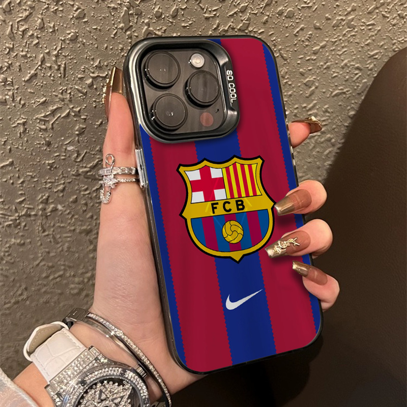 Themed Phone Case for Barcelona Fans - Compatible with iPhone 11-16 Series
