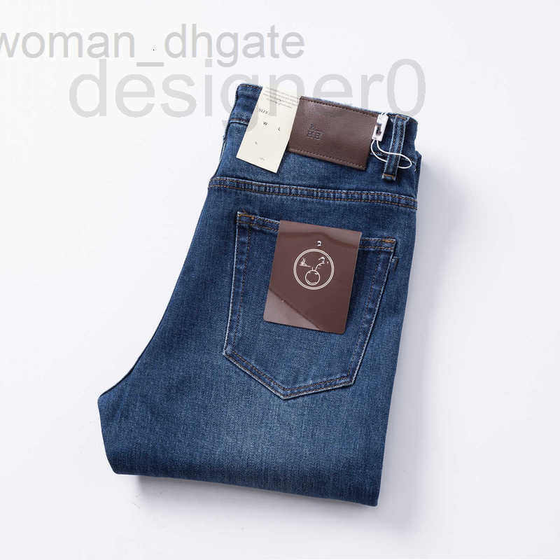 Men's Jeans designer Designer Spring/summer jeans High-end embroidered for men's fashion brand stretch slim feet pants size:30 to 40 L3PX