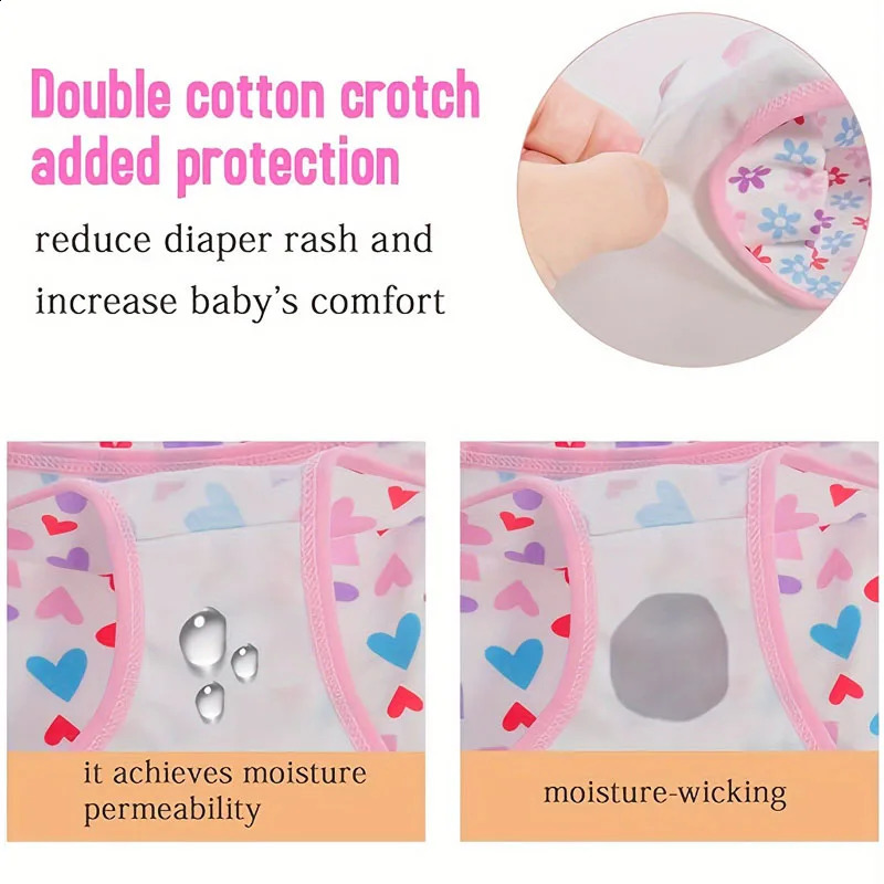 MultiPack 3612Pieces Floral Baby Girls Briefs Cotton Toddlers Panties Kids Underwear Soft Children Underpants For 211T 250812