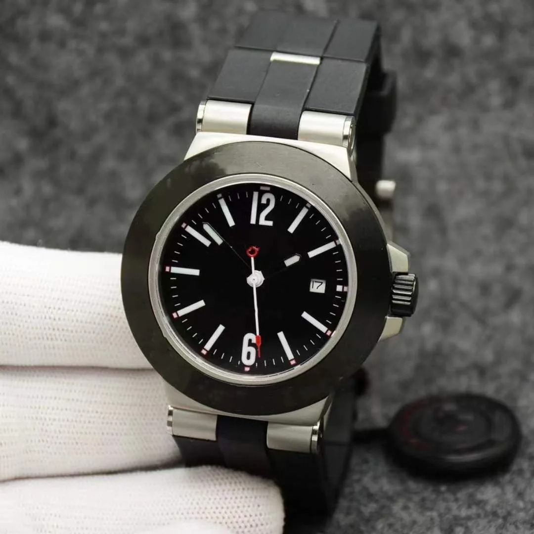 New Watches men luxury Aluminum watch 44mm automatic watch High quality wristwatch, ceramic bezel, sapphire glass AAA holiday gift