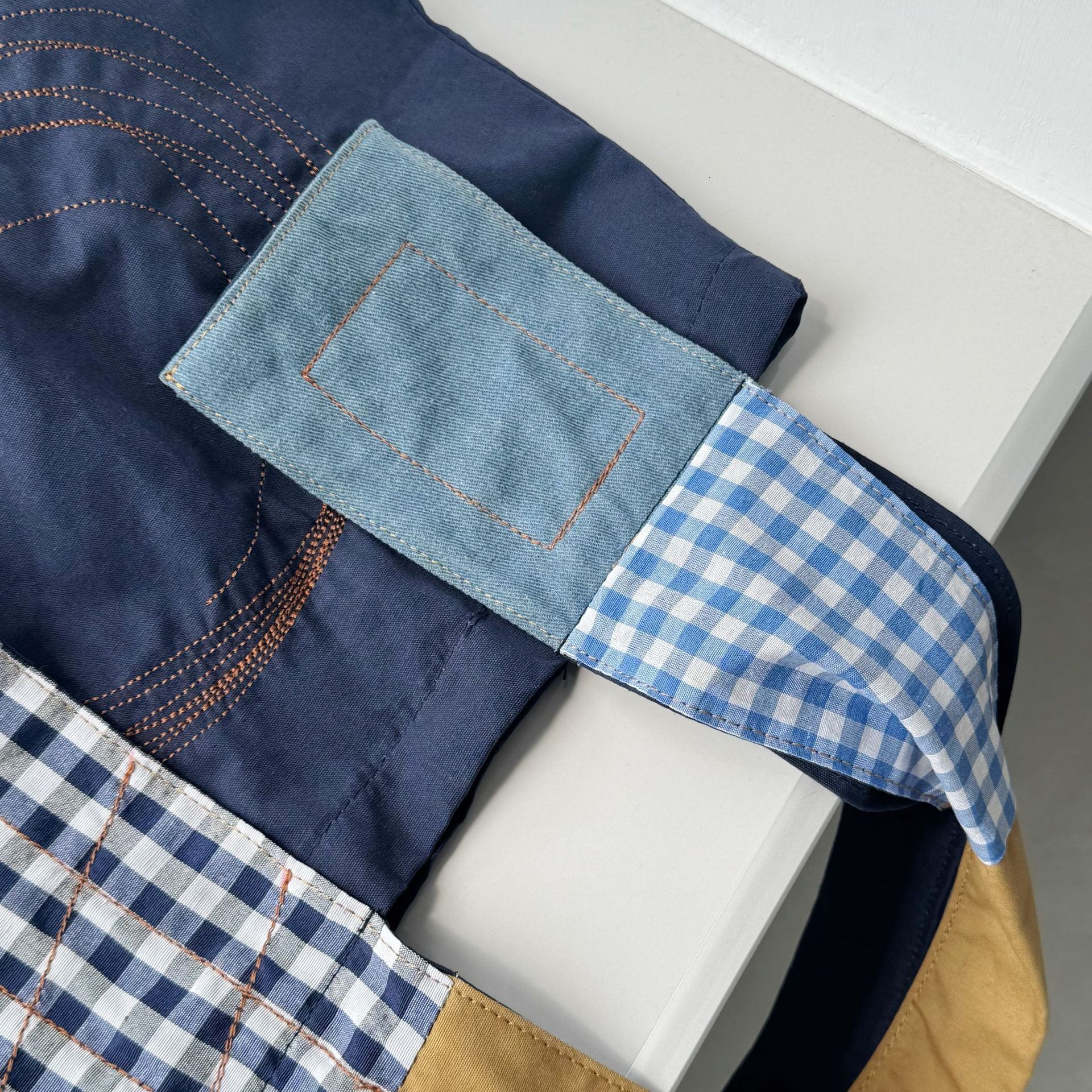 2025 New Casual Loose Feel Patchwork Tote Students, Commuting, Large Capacity Shoulder Bag for Women ddmymarket