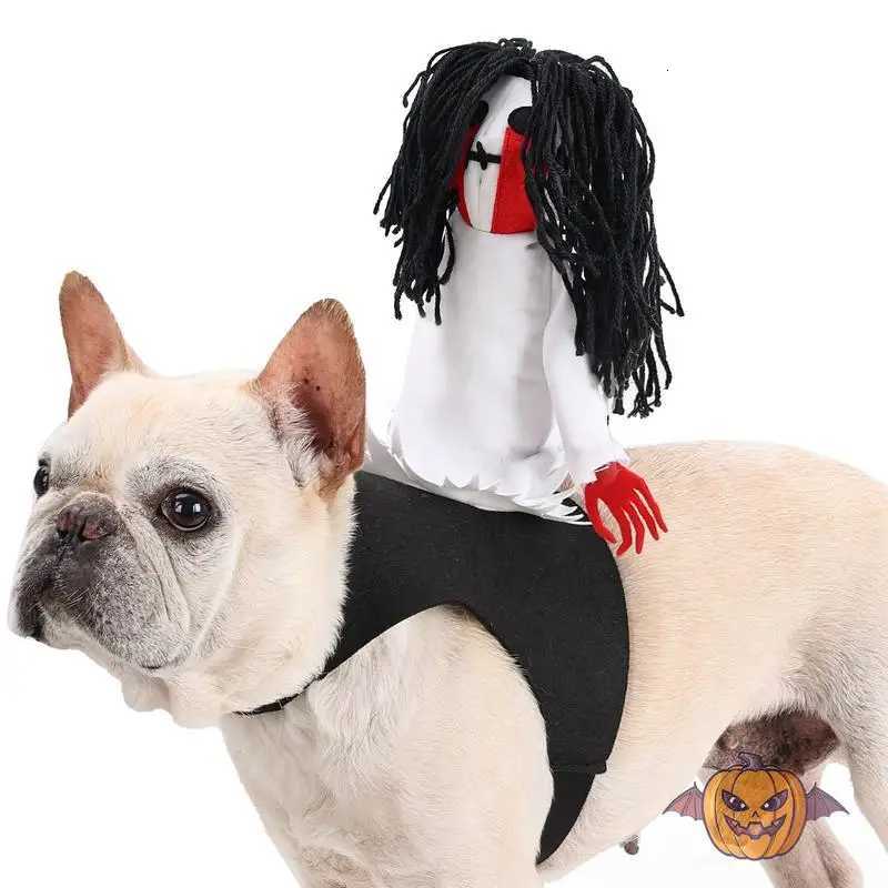 Dog Ghost Riding Costume Halloween Dress-Up Pet Costumes Dog Halloween Cosplay Pet Ghost Riding Outfit Stylish Novelty Halloween XJ250813