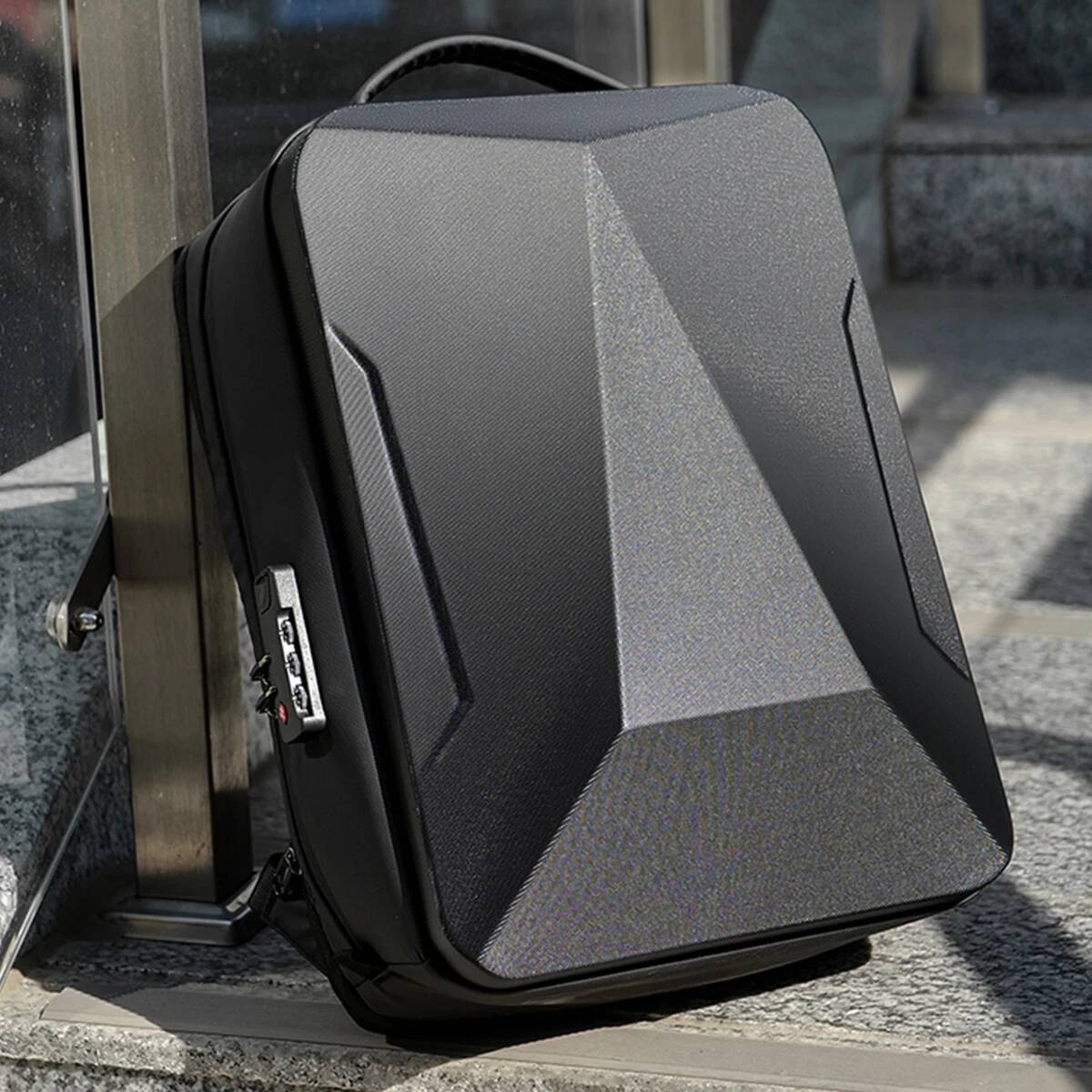Men's Expandable Computerbag Large Capacity Travel Business Trip Lage Bag E-Sports Game Hard Shell Backpack high-quality