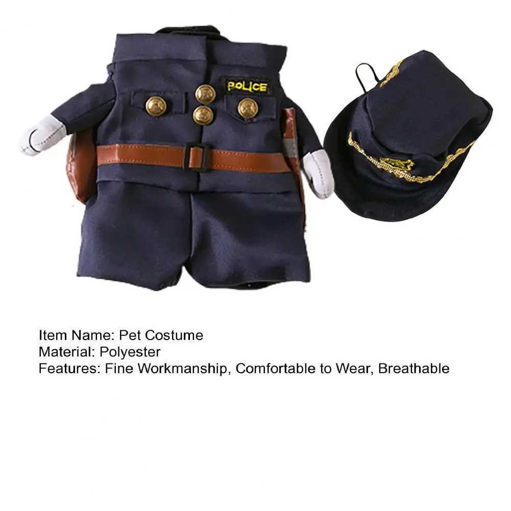 Pet Transformation Costume Cute Pet Costume Funny Dog Costume Set for Halloween Christmas Parties Comical Police Set XJ250813