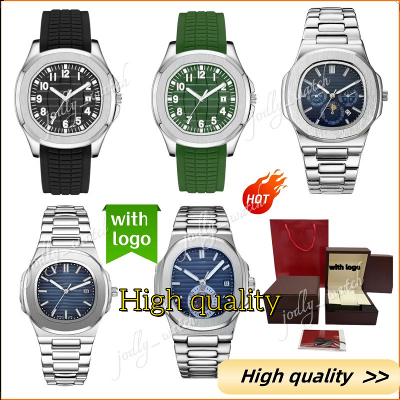 Patel Phillip Watch Man Designer Mens Watch High Quality Mossanite Automatic Watch Women Luxry Quartz Movement Watch Stainless Steel Sapphire 312