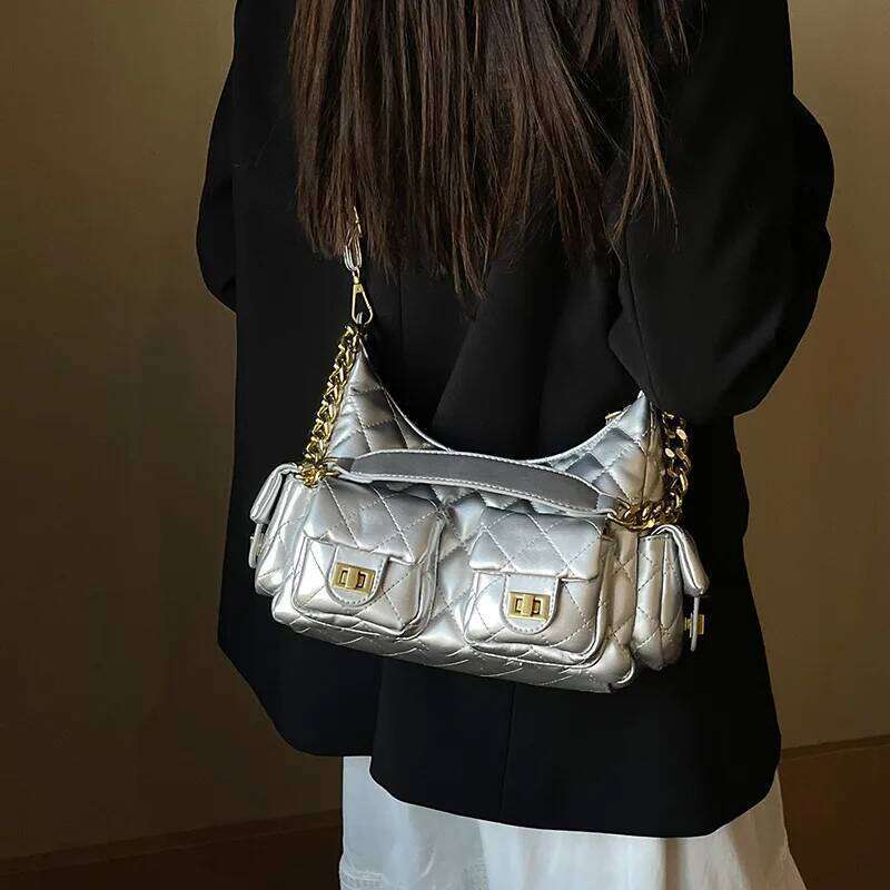 Hot Selling Spring New Women's Large Capacity Commuter Tote - Simple Personalized Design, Ideal Shoulder & Casual Messenger Bag Designer Bags