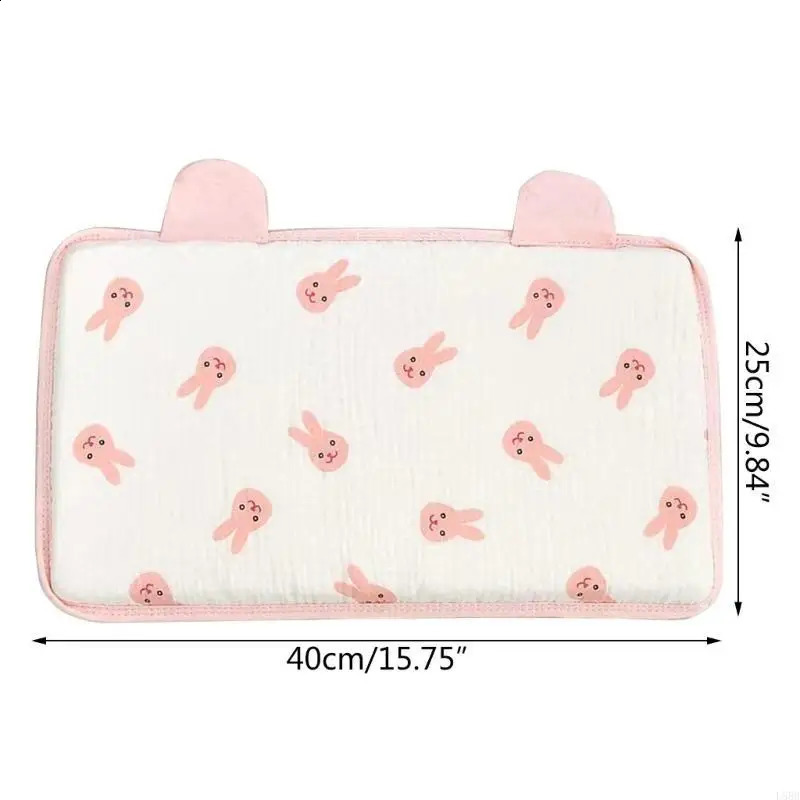 L5BB Soft Latex Pillow for borns Gentle Supportive Cushion for Boys Girls Gift 250812