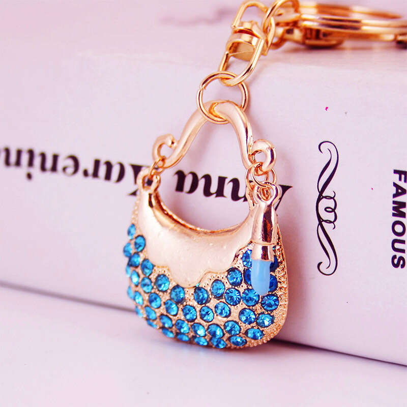 Alloy Handbag Car Women's Bag Accessories Keychain Metal Pendant Small Gift 1187