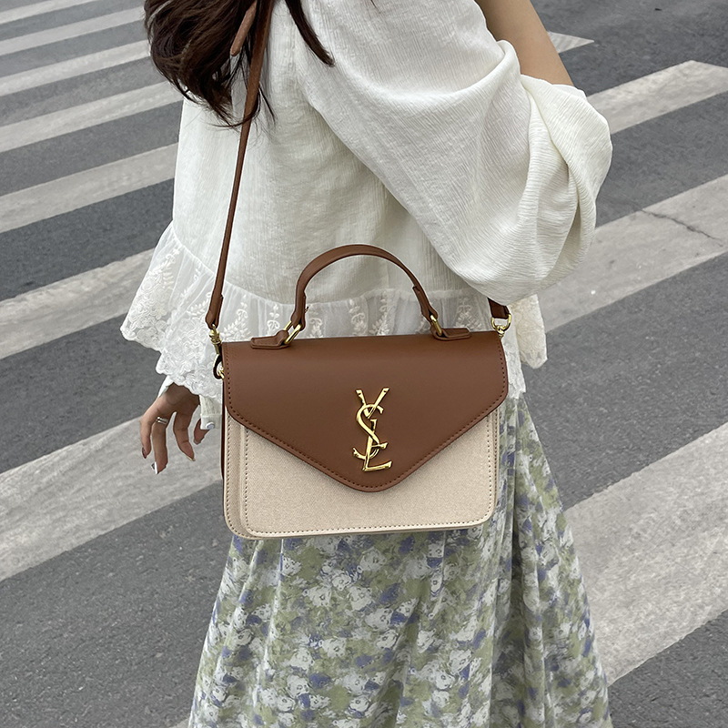 Designer bag free shipping hot Light luxury outdoor casual flap bag simple and versatile casual Shoulder bag