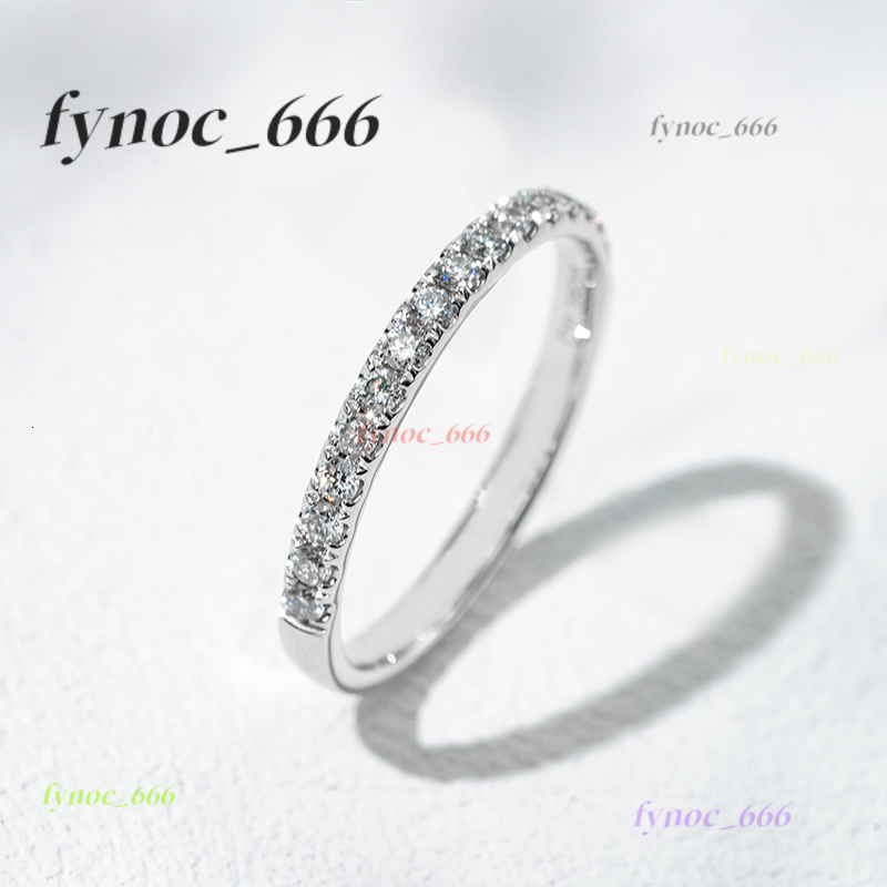 Wholesale Round Diamond Eternity Band Ring 18K Solid Gold CTW 0.3CT Wedding Band Ring