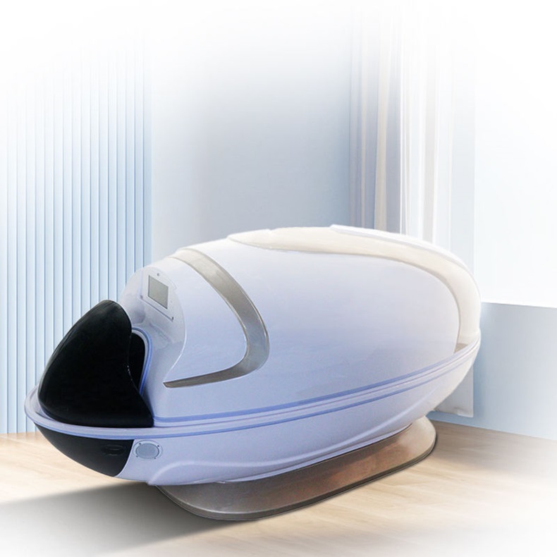 Professional Acrylic Sauna Capsule Infrared Sauna Spa Capsule Slimming Pod Machine Durable Heat Capsule Infrared Pod with Detoxifies Body Sauna Pods