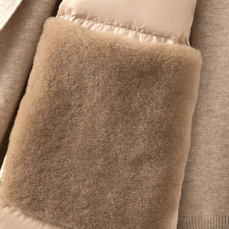 59 Sashes Spliced Sleeves 90% White Duck Down Womens Down Jacket Womens Down Coats For Winter Womens Down Coats Clothes Z250813