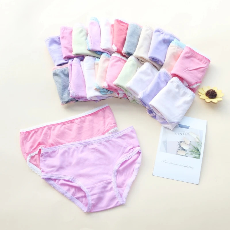 12PC Winter Cotton Girls Boys Underwear Kids Briefs Childrens Clothes Panties 212Y 250812