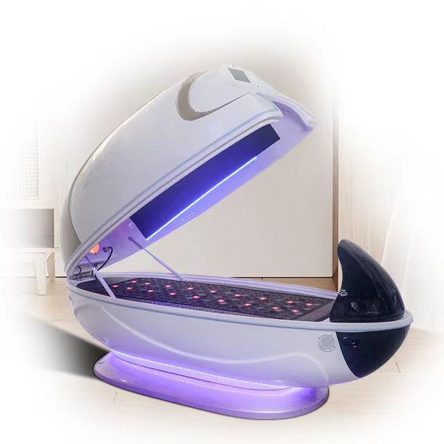 Professional Acrylic Sauna Capsule Infrared Sauna Spa Capsule Slimming Pod Machine Durable Heat Capsule Slimming Machine Dome Far Infrared Beauty Equi