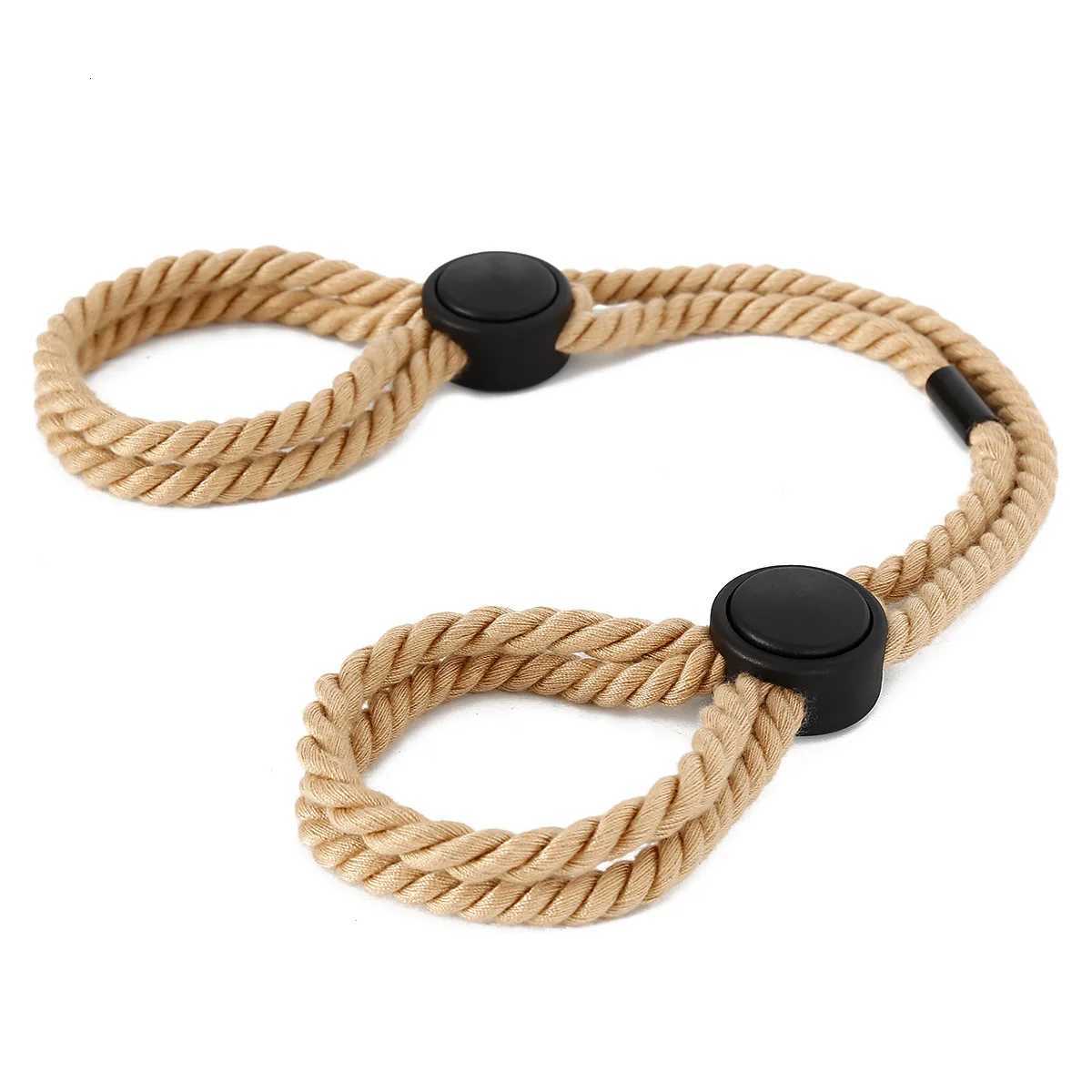Cotton Rope Handcuffs Ankle Cuffs Adult BDSM Games Bondage Sex Toys Sexy SM Restraints Hand Wrist BDSM Binding Toys for Sex XJ250813