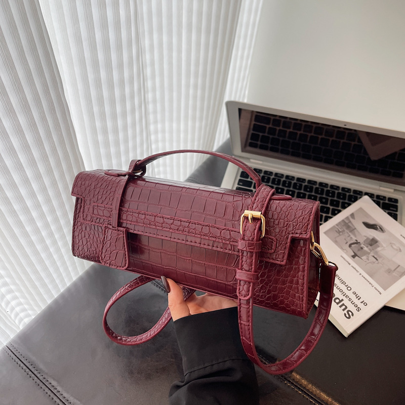 2025 New Women's Designer Free Freight Tiktok Hot Selling Snake Pattern Handbag Multi Functional Shoulder Bag High Quality Ostrich Pattern Women&