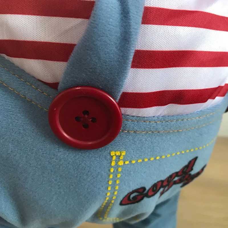 Cute Dog Costumes Funny Pet Clothes Adjustable Dog Cosplay Costume Sets Holding a Knife Halloween Christmas Costume XJ250813